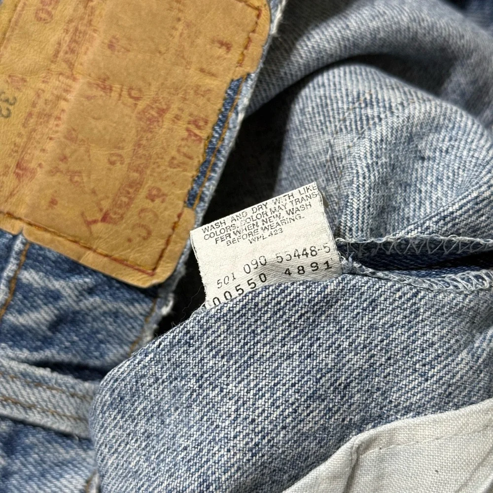 VTG Levis 550‎ Jeans Mens 30x30 Blue Made in USA Relaxed Tapered